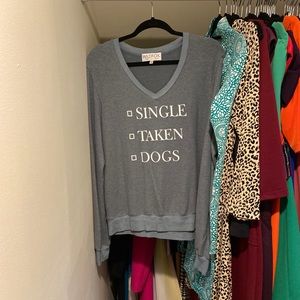 Wildfox Dogs Cozy Pullover